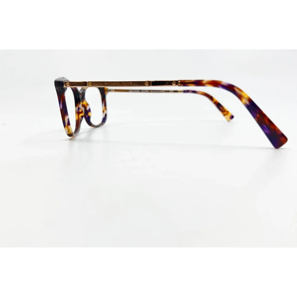 Michael Kors Eyeglasses Women Tortoise Purple Antibes MK4016 3032 53-17-140